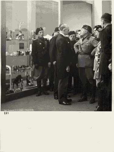 Image for VI Triennale - Visita di Benito Mussolini - Giulio Barella