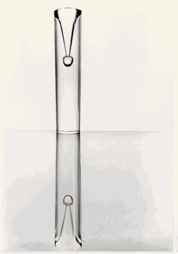 Image for Vaso in vetro soffiato con goccia