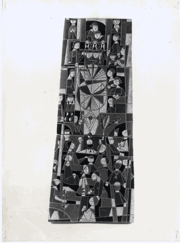 Image for XI Triennale - Mostra delle Produzioni d'arte - Sezione della Ceramica - Composizione con figure - Alda Polenghi