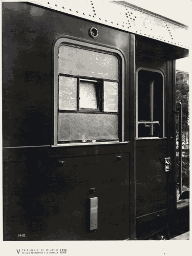 Image for V Triennale - Mostre nel parco - Parco ferroviario internazionale - Particolare di una carrozza