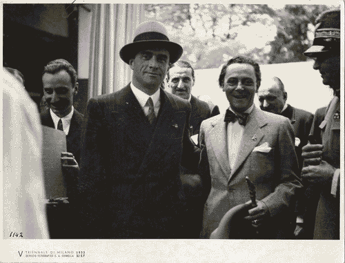 Image for V Triennale - Visita di Alessandro Lessona - Giulio Barella - Carlo Alberto Felice