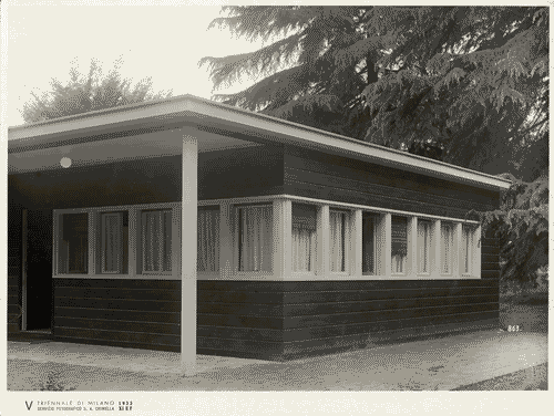 Image for V Triennale - Mostra dell'abitazione - Gruppo di cinque case per vacanze - Casa di vacanza per mezza montagna di Eugenio Faludi e Piero Bottoni