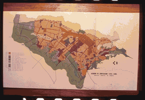 Image for XVII Triennale - Le città del mondo e il futuro delle metropoli - Partecipazioni internazionali - Sezione Colombia - Planimetria con accordo di zonizzazione di Bogotà