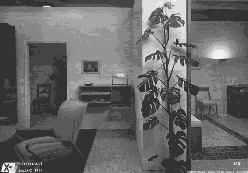 Image for X Triennale - Mostra della casa - Alloggio INCIS B - Soggiorno - Piero Bottoni - Leonardo Fiori - Augusto Piccoli