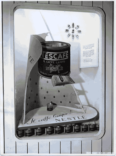 Image for VIII Triennale - Sosta pubblicitaria - Vetrina espositiva Nescafé Nestlé