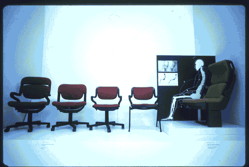 Image for XVI Triennale - Secondo ciclo - XII Compasso d'oro - Poltrona "Vertebra" esedile d'aereo di Emilio Ambasz e Giancarlo Piretti