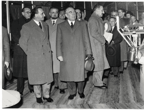 Image for X Triennale - Consegna del padiglione di soggiorno al comune di Milano - Ugo Zanchetta - Virgilio Ferrari - Tommaso Ferraris