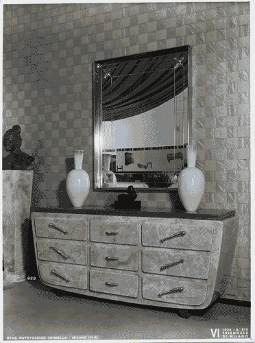 Image for VI Triennale - Mostra dell'arredamento - Camera da letto di Renato Wild e Guglielmo Ulrich