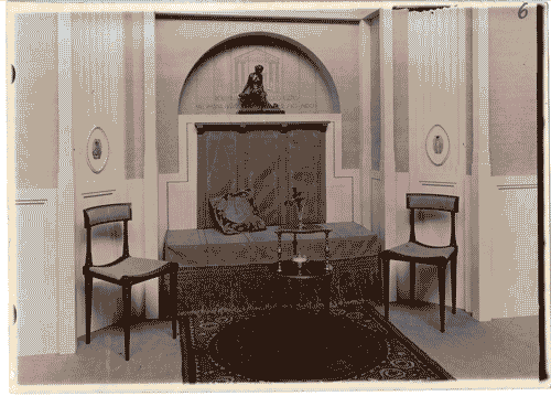 Image for III Biennale - Sezione friulana - Sala da pranzo di Angelo Sello - Sedie etavolino