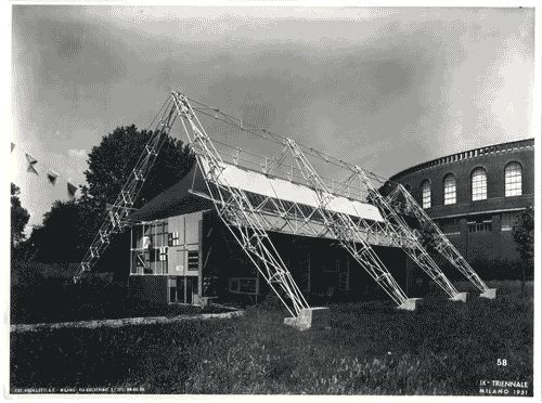 Image for IX Triennale - Mostra internazionale dell'architettura in movimento - Mezzi di trasporto marittimi - Padiglione Finmare - Giulio Minoletti - Giulio Zappa - Dario Bernazzoli