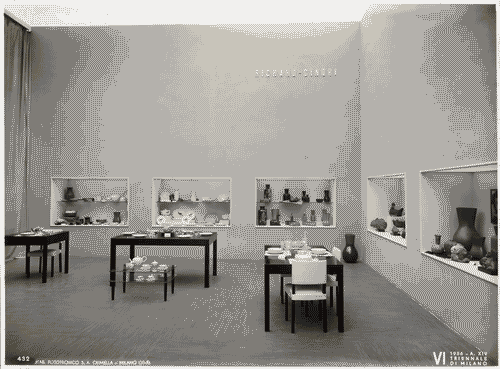 Image for VI Triennale - Galleria delle arti decorative e industriali - Sezione della Richard Ginori