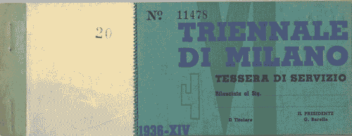 Image for Blocchetto di tessere di servizio di colore verde, con logo rivisitato