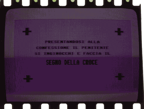 Image for XVII Triennale - Le città del mondo e il futuro delle metropoli - Oltre la città la metropoli - Immagine video delle diverse fasi della confessione del confessionale telematico di Umberto Cavenago, per la sezione Design (i comportamenti negli spazi pubblici, semipubblici e privati)