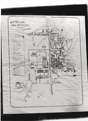 Image for Le città immaginate - Un viaggio in Italia. Sezione storica - Da La Speziaad Alessandria (il visibile e l'invisibile) - Pianta della città di La Spezia