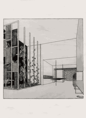 Image for VII Triennale - Mostra dell'attrezzatura coloniale - Studio per l'allestimento di Carlo Enrico Rava