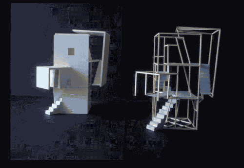 Image for XIX Triennale - Le partecipazioni internazionali - Padiglione Italia - Modello in scala e la sua ossatura