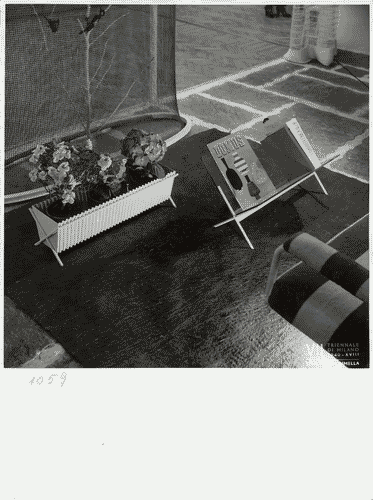 Image for VII Triennale - Galleria dell'arredamento - Seconda parte - Stanza di soggiorno in una villa di Franco Albini