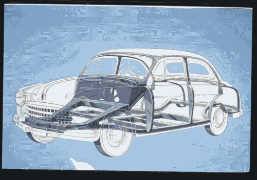 Image for 45.63: Un museo del disegno industriale in Italia. Progetto di una collezione - Struttura autoportante della vettura 1 Fiat