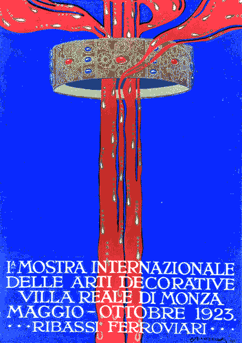 Image for Manifesto ufficiale della 01a Mostra Internazionale delle Arti Decorative
