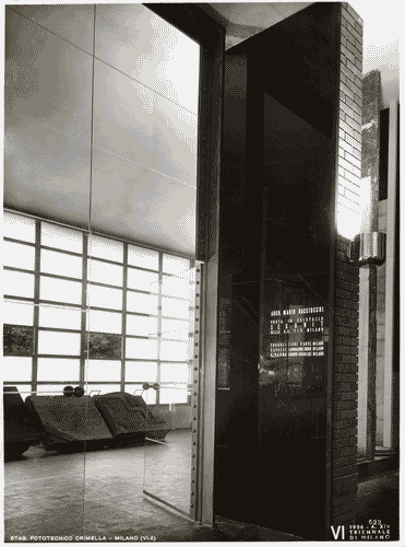 Image for VI Triennale - Padiglione nel parco Sempione - Sistemi costruttivi e materiali edilizi - Sezione delle porte