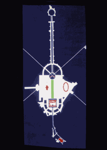 Image for Planimetria con la traccia di piazza Duomo, parco/ corso Sempione