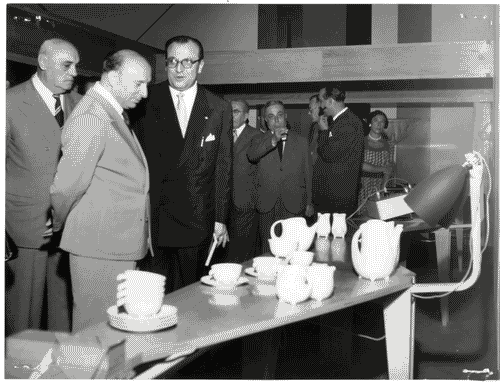 Image for X Triennale - Visita del Presidente del Consiglio dei Ministri, on. Mario Scelba - Ivan Matteo Lombardo