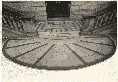 Image for IV Triennale - Pavimento all'uscita del giardino