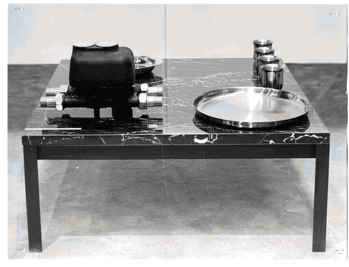 Image for XI Triennale - Sezione del Belgio - Tavola con piano di marmo