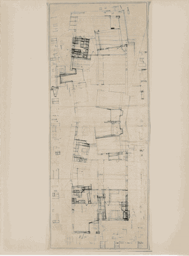 Image for Le città immaginate - Un viaggio in Italia. Sezione storica - Da La Speziaad Alessandria (il visibile e l'invisibile) - Pianta case per impiegati della Borsalino di Alessandria di Ignazio Gardella