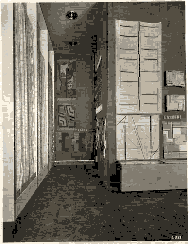 Image for IV Triennale - Galleria dei tessuti