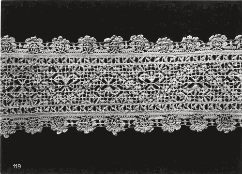 Image for VII Triennale - Mostra del pizzo antico - Fascia a punto reticello