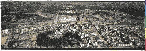 Image for XVII Triennale - Le città del mondo e il futuro delle metropoli - Partecipazioni internazionali - Sezione Svezia - Stoccolma - Veduta aerea di Kista