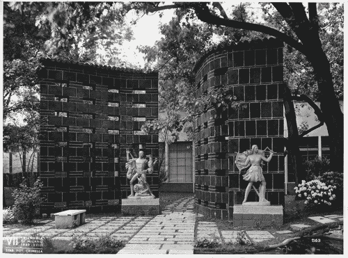 Image for VII Triennale - Sezione del giardino - Seconda zona - Sculture "Atteone" e "Diana" di Angelo Biancini