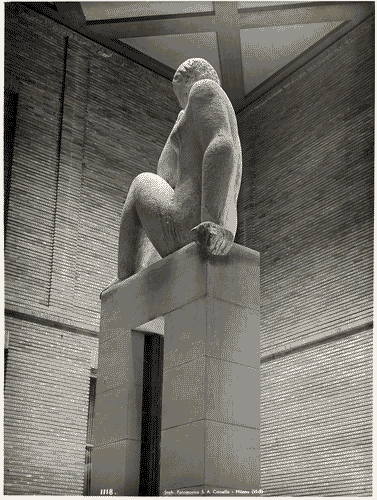 Image for V Triennale - Palazzo dell'Arte - Impluvium - Fontana di Leone Lodi e Mario Sironi