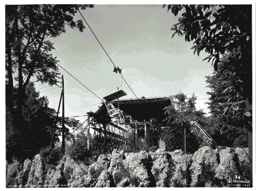 Image for IX Triennale - Mostra internazionale dell'architettura in movimento - Seggiovia del Parco Sempione - Stazione motrice