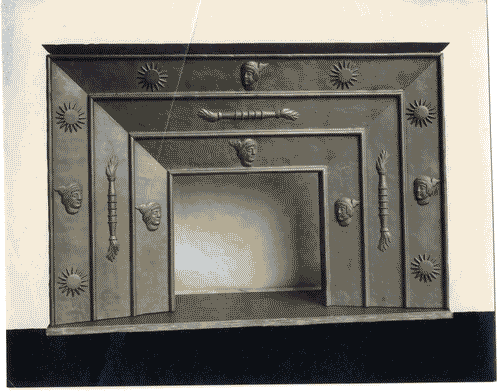 Image for IV Triennale - Galleria dei metalli - Camino in ghisa di Franco Albini e Giancarlo Palanti