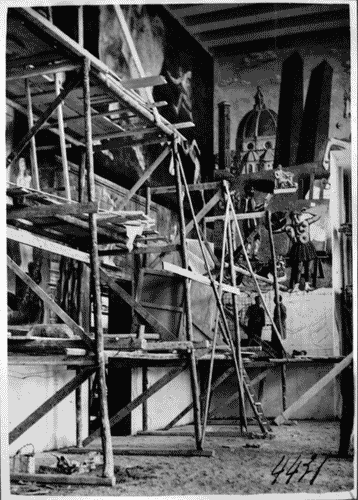 Image for Pittura murale "Giochi atletici italiani"