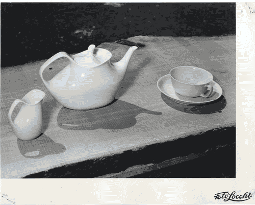 Image for X Triennale - Mostra merceologica - Sezione C - Servizio da te in porcellana - Giovanni Gariboldi