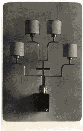 Image for III Biennale - Sezione germanica - Sala dei mobili - Lampadario a parete