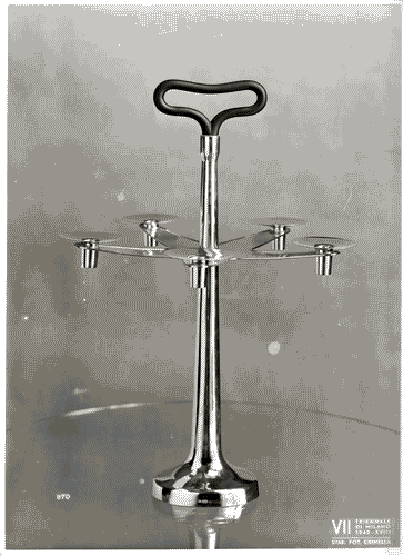 Image for VII Triennale - Mostra dei metalli e dei vetri - Candeliere di Ignazio Gardella