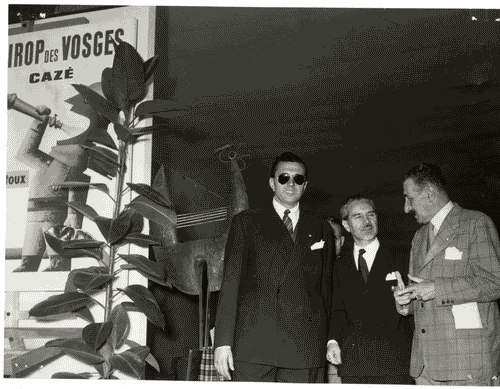 Image for X Triennale - Visita del Ministro delle finanze, on. Roberto Tremelloni -Ugo Zanchetta