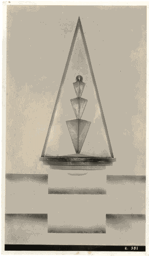 Image for IV Triennale - Galleria dell'illuminazione - Lampada disegno di Ezio Giovannozzi