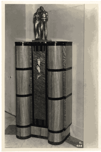 Image for IV Triennale - I Galleria dell'arredamento - Galleria dell'arredamento - Mobile per vetri di Alfio Fallica