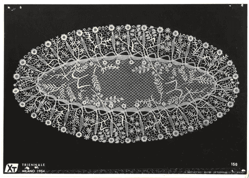 Image for X Triennale - Mostra internazionale delle scuole d'arte - Merletto a fusello - Romano Barocchi - Scuola statale d'arte di Cantù