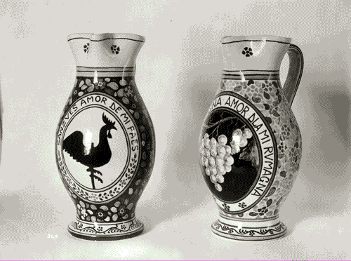 Image for II Biennale - Sezione romagnola - Sala Zimelli - Brocche in ceramica di Ugo Bubani