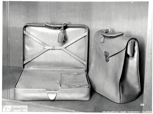 Image for X Triennale - Mostra merceologica - Sezione B - Borsa e valigia di pelle