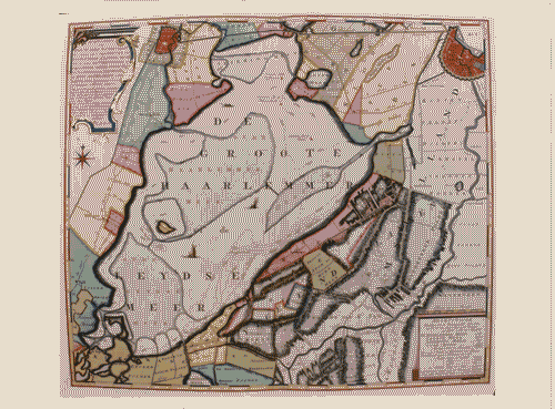 Image for Il luogo del lavoro - Il territorio completamente artificiale - Il caso dei Paesi Bassi: grandi opere, tecnologia e organizzazione del lavoro - Carta dello Haarlemmer e Leidsemeer