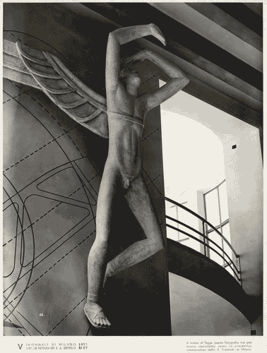 Image for V Triennale - Arti decorative e industriali - Mostra internazionale dei trasporti - Statua in gesso "Icaro" di Marcello Mascherini