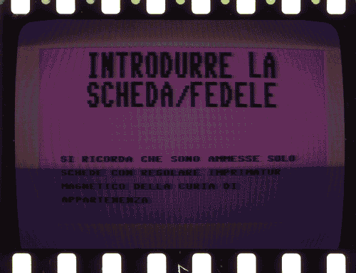 Image for XVII Triennale - Le città del mondo e il futuro delle metropoli - Oltre la città la metropoli - Immagine video delle diverse fasi della confessione del confessionale telematico di Umberto Cavenago, per la sezione Design (i comportamenti negli spazi pubblici, semipubblici e privati)