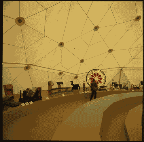 Image for XVI Triennale - Terzo ciclo - Dov'è l'artigiano - Interno della cupola "System Abstracta"